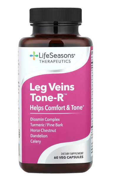 Lifeseasons Therapeutics Leg Veins Tone-R&trade; 60 Veg Capsules